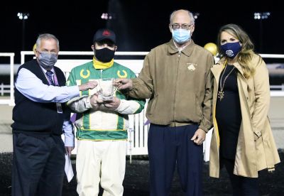 Trainer Tyler George earns his first Leading Trainer award.