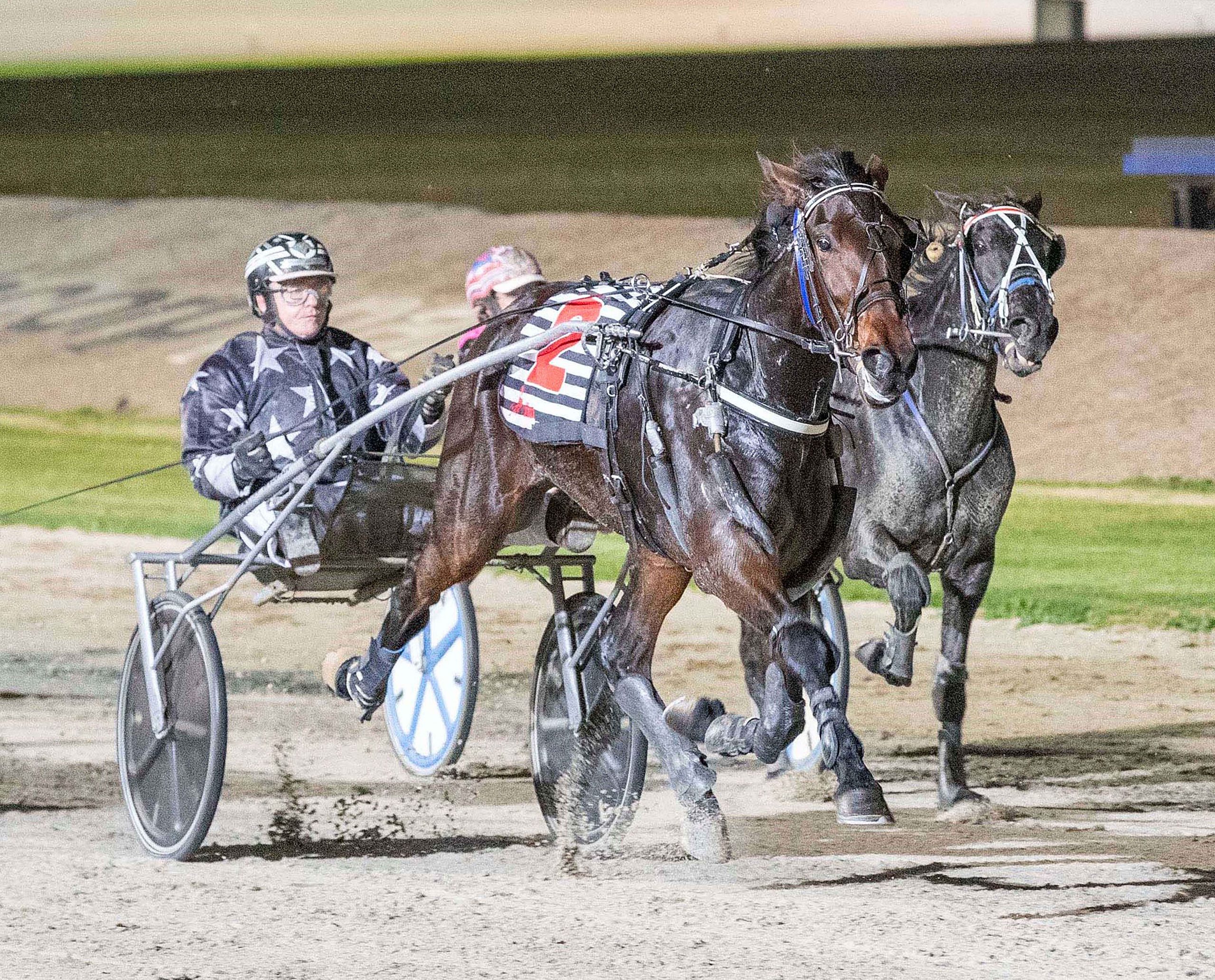 Aldebaran Misty winning Group 1 Vicbred Home Grown 2YO Fillies Classic at Melton. Stuart McCormick photo